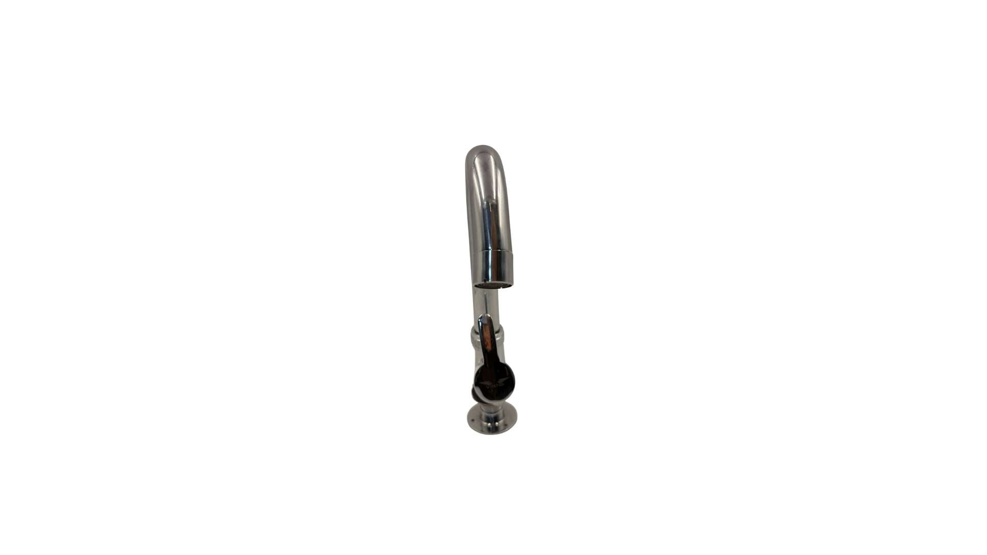 Vinto Swan Neck Faucet | Cosmo Series | Full Chrome Brass Bathroom Tap | Water Tested
