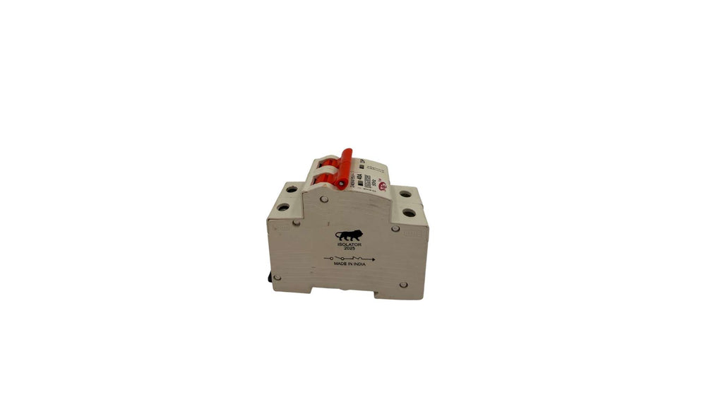 Migdal Enterprises DP MCB & Isolator | Double Pole Miniature Circuit Breaker 40 A | 240V Electrical Protection