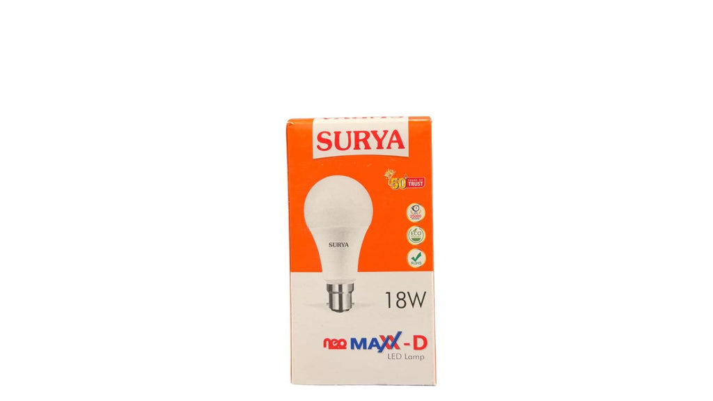 Surya Neo Maxx-D LED Lamp 18W | Energy Efficient LED Bulb | Cool Day Light