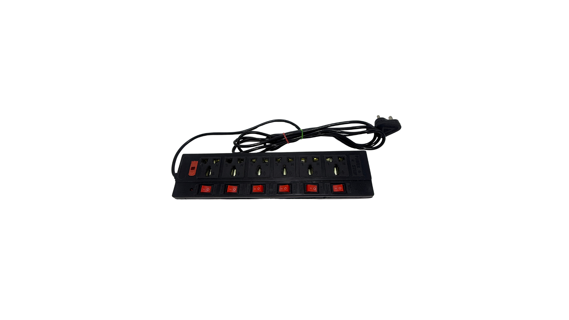 Kivlite 6 Amp 240V Multi Plug Power Strip with Individual Switches
