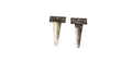 Millenium Stainless Steel Tee Hinges 6 Inch Smooth Glossy Finish | Heavy Duty Door Hinges Set
