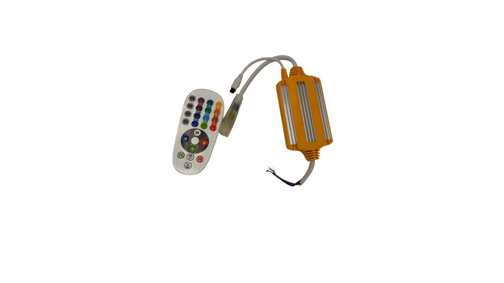 JGL RGB LED Strip Controller 1500W | 16 Color Remote Control LED Driver