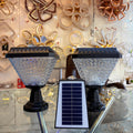 Led solar garden lights