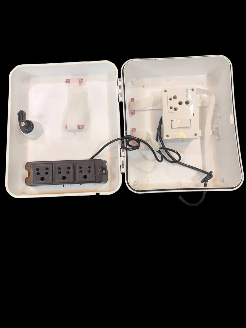 EV  Weatherproof Outdoor Power Distribution Box – 3 Socket with Switch