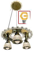 Luxury Crystal LED Chandelier Pendant Light – GL-2260 (25H1-5800)